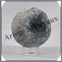 CELESTITE - Sphre - 60 mm - 330 grammes - R002