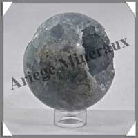 CELESTITE - Sphre - 73 mm - 619 grammes - R005