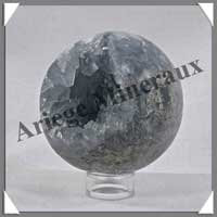 CELESTITE - Sphre - 74 mm - 634 grammes - R006