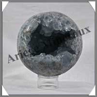 CELESTITE - Sphre - 95 mm - 1 420 grammes - R007