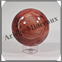 CORNALINE - Sphre - 61 mm - 313 grammes - R007