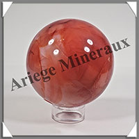 CORNALINE - Sphre - 64 mm - 363 grammes - R010