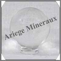 CRISTAL de ROCHE - Sphre - 35 mm - 60 grammes - C012