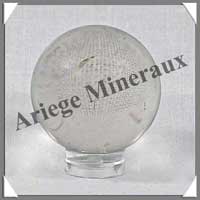 CRISTAL de ROCHE - Sphre - 34 mm - 56 grammes - C013