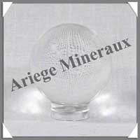 CRISTAL de ROCHE - Sphre - 34 mm - 54 grammes - C015