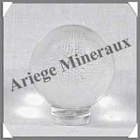 CRISTAL de ROCHE - Sphre - 34 mm - 51 grammes - C016