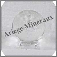 CRISTAL de ROCHE - Sphre - 28 mm - 30 grammes - C018