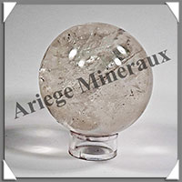 CRISTAL de ROCHE - Sphre - 58 mm - 273 grammes - Y001