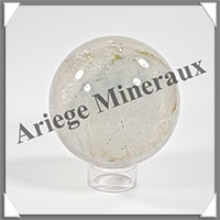 CRISTAL de ROCHE - Sphre - 65 mm - 385 grammes - Y002