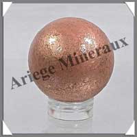 CUIVRE - Sphre - 30 mm - 120 grammes - M004