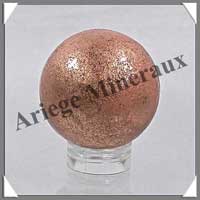 CUIVRE - Sphre - 30 mm - 120 grammes - M004