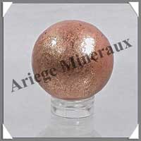 CUIVRE - Sphre - 30 mm - 120 grammes - M005