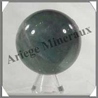 FLUORITE Arc en Ciel - Sphre - 70 mm - 450 grammes - C001