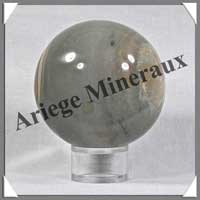 JASPE MULTICOLORE - Sphre - 72 mm - 510 grammes - R003