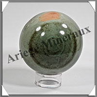 JASPE MULTICOLORE - Sphre - 59 mm - 276 grammes - Y001