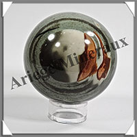 JASPE MULTICOLORE - Sphre - 59 mm - 276 grammes - Y001