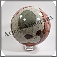 JASPE MULTICOLORE - Sphre - 110 mm - 1 755 grammes - Y002
