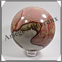 JASPE MULTICOLORE - Sphre - 110 mm - 1 755 grammes - Y002