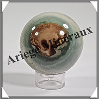 JASPE MULTICOLORE - Sphre - 50 mm - 180 grammes - Y005