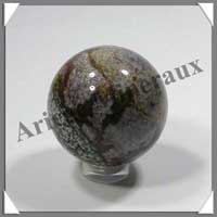 JASPE OCEAN - Sphre - 40 mm - 90 grammes - C003