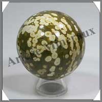 JASPE ORBICULAIRE - Sphre - 65 mm - 395 grammes - R001