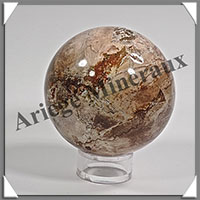 JASPE PAYSAGE - Sphre - 58 mm - 256 grammes - Y001