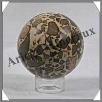 LEOPARDITE - Sphre - 55 mm - 248 grammes - A006