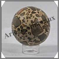 LEOPARDITE - Sphre - 56 mm - 250 grammes - A007