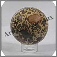 LEOPARDITE - Sphre - 56 mm - 250 grammes - A007