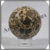 LEOPARDITE - Sphre - 56 mm - 250 grammes - A007