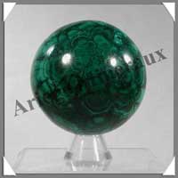 MALACHITE - Sphre - 75 mm - 875 grammes - P002