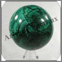 MALACHITE - Sphre - 100 mm - 1 400 grammes - P003