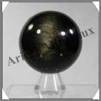 OBSIDIENNE GRAPHITE - Sphre - 60 mm - 310 grammes - C004