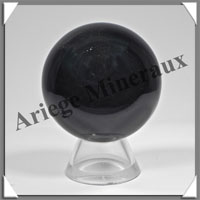 OBSIDIENNE OEIL CELESTE - Sphre - 50 mm - 155 grammes - A006