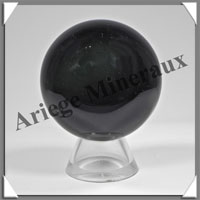 OBSIDIENNE OEIL CELESTE - Sphre - 53 mm - 185 grammes - A008
