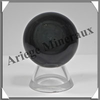 OBSIDIENNE OEIL CELESTE - Sphre - 40 mm - 80 grammes - A016