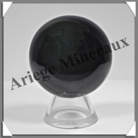 OBSIDIENNE OEIL CELESTE - Sphre - 49 mm - 140 grammes - A019