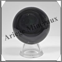 OBSIDIENNE OEIL CELESTE - Sphre - 50 mm - 150 grammes - A021