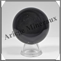 OBSIDIENNE OEIL CELESTE - Sphre - 52 mm - 185 grammes - A022