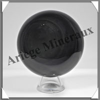 OBSIDIENNE OEIL CELESTE - Sphre - 74 mm - 515 grammes - A034
