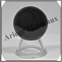 OBSIDIENNE OEIL CELESTE - Sphre - 35 mm - 55 grammes - A041