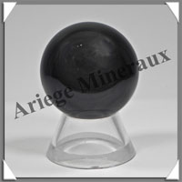 OBSIDIENNE OEIL CELESTE - Sphre - 35 mm - 55 grammes - A042