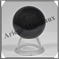 OBSIDIENNE OEIL CELESTE - Sphre - 35 mm - 55 grammes - A043