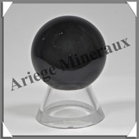 OBSIDIENNE OEIL CELESTE - Sphre - 35 mm - 55 grammes - A047