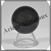 OBSIDIENNE OEIL CELESTE - Sphre - 35 mm - 55 grammes - A048