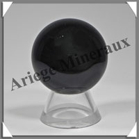 OBSIDIENNE OEIL CELESTE - Sphre - 40 mm - 80 grammes - A055