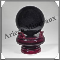 OBSIDIENNE OEIL CELESTE - Sphre - 90 mm - 985 grammes - A066