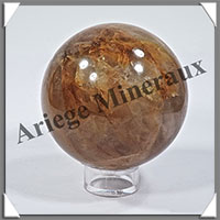 QUARTZ HEMATOIDE - Sphre - 70 mm - 395 grammes - Y002