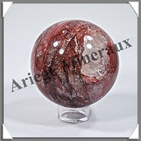 QUARTZ HEMATOIDE - Sphre - 70 mm - 445 grammes - Y003