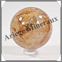 QUARTZ HEMATOIDE - Sphre - 48 mm - 165 grammes - Y006